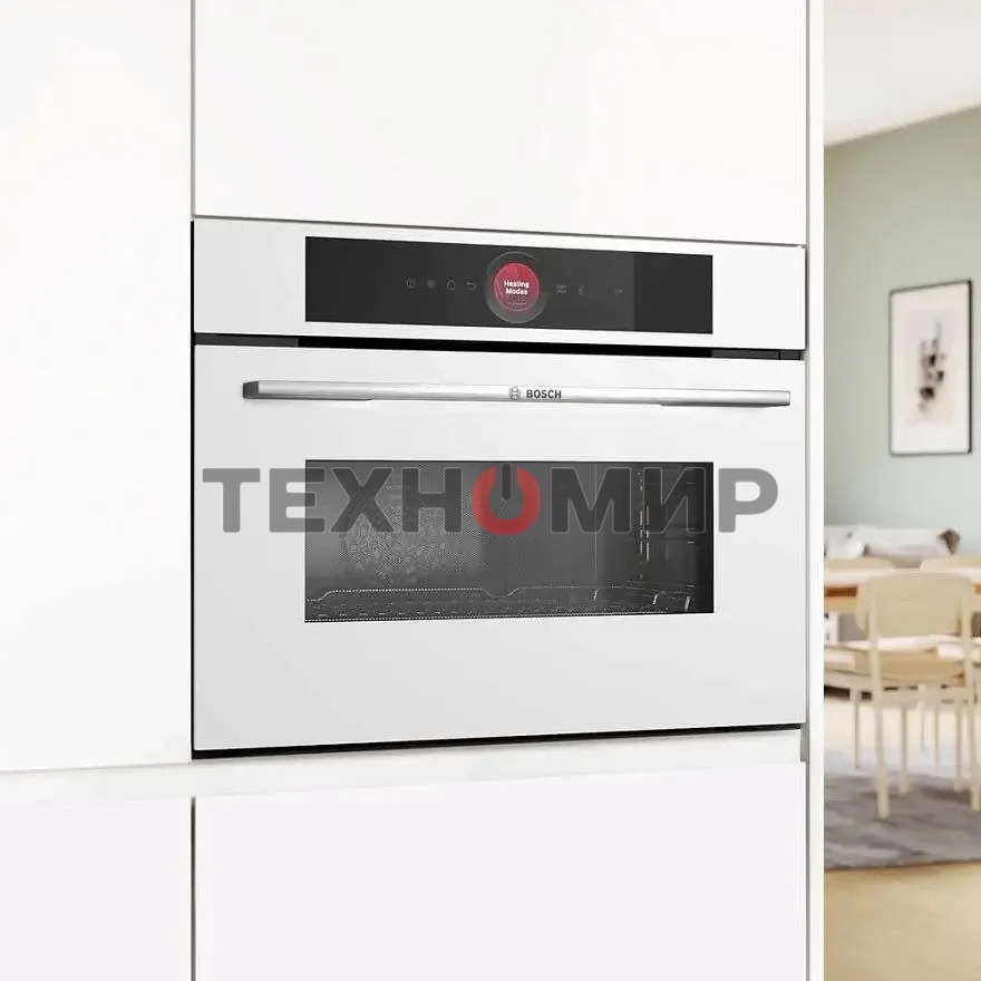 Встраиваемый духовой шкаф электрический Bosch CMG7241W1 белый