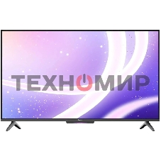 Телевизор Яндекс 50'' YNDX-00075 черный LED UHD 60Hz YandexGPT 3GB/32GB
