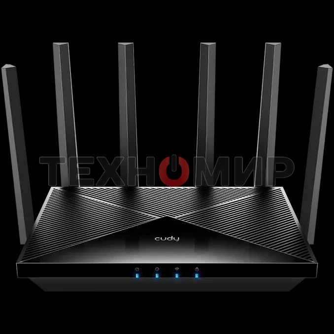 Маршрутизатор Cudy APP BE6500 2.5G Dual Band Wi-Fi 7 Mesh Router, Chipset Broadcom, 802.11be/ax/ac/a/b/g/n, 5764Mbps at 5GHz + 688Mbps at 2.4GHz, 1 x 2.5Gbps WAN Port, 4 x 10/100/1000Mbps Ports, 6 x 5dBi fixed antennas, WiFi router/AP/Repeater/WISP Mode, 
