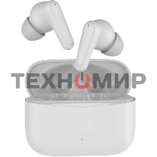 Гарнитура вкладыши Hyundai H-EP203 белый беспроводные bluetooth в ушной раковине (HEP203W)