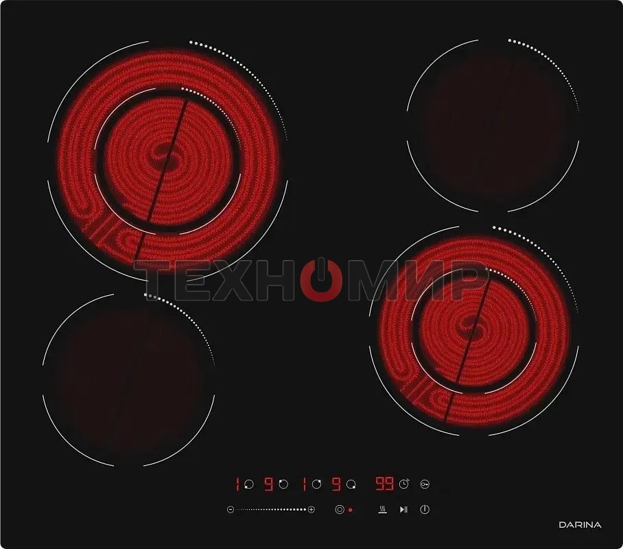 Варочная панель Darina 6Р Е 327 B черный