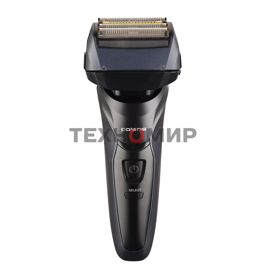 Электробритва Polaris PMF 1016RC wet&dry 7D PROF 4+ черный/Темно-синий