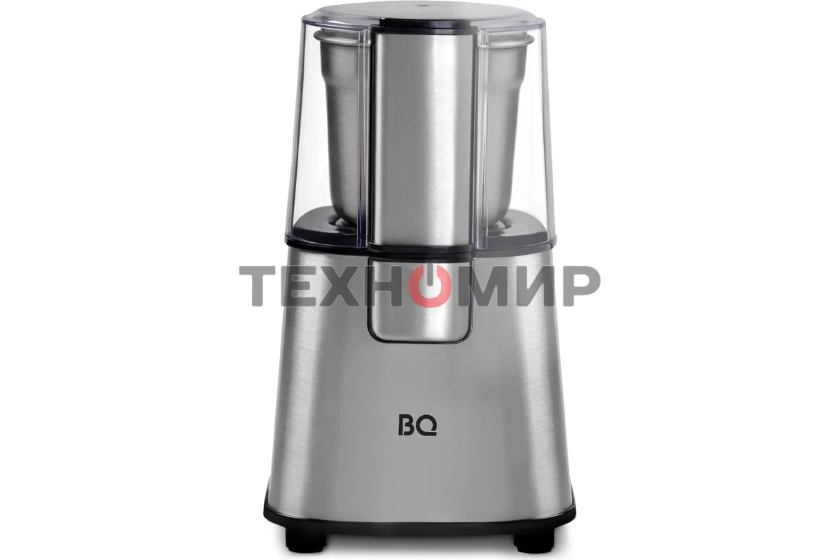 Кофемолка BQ CG1004 Steel-Black, Мощность 220 Вт, 60 г максимальная загрузка