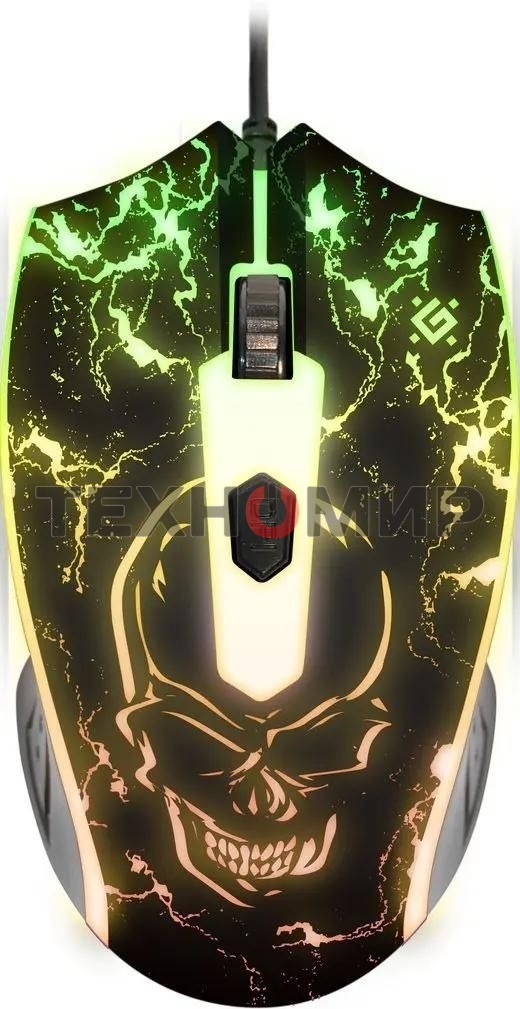 Комплект клавиатура+мышь Defender Aura MKP-117 проводной, USB, 2400 DPI, черный