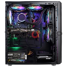 Компьютерный корпус ALSEYE Auro 3.0-B Mini-ITX/Micro ATX/ATX, USB 2.0*2+HD Audio+USB 3.0*1, 