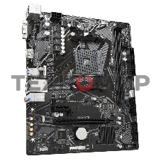 Материнская плата Gigabyte A520M K V2 (V1.1), AM4, AMD A520, 2xDDR4, 4xSATA, 1xM.2, 1xPCIe 3.0 x16, 1xHDMI, 1xVGA, 1x 1Gb LAN, 2xUSB-A 2.0, 4xUSB 3.2 Gen 1, 3x3.5 мм, 7.1, mATX