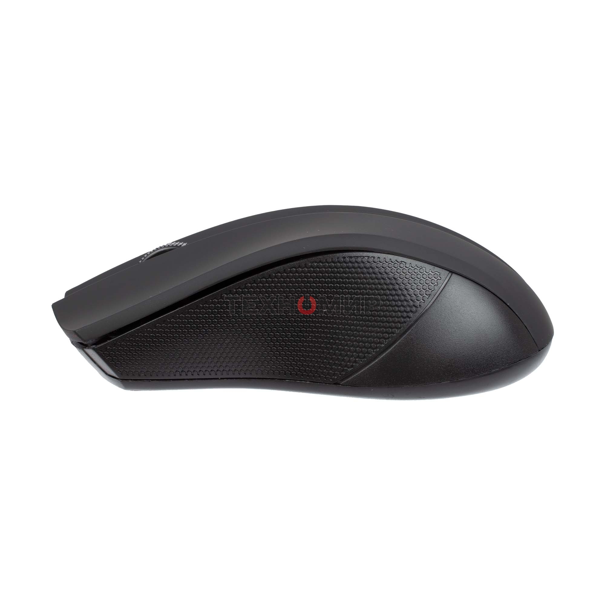 Мышь беспроводная HIPER HOMW-073 черный/красный, 1000 dpi, радиоканал, USB, кнопки - 3