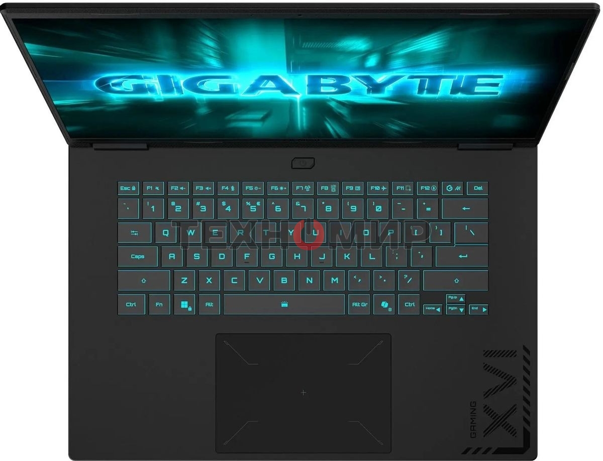 Ноутбук Gigabyte Gaming A16 серый Intel Core i5 13420H 2100MHz/16
