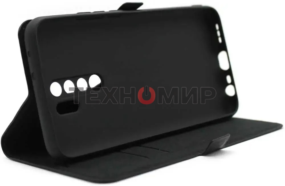 Чехол (флип-кейс) BORASCO для Xiaomi Redmi 9, черный