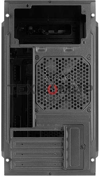 Компьютерный корпус Aerocool/Formula CS-104-S-BK-v1 черный без БП mATX 1x120мм 1xUSB 2.0 1xUSB 3.0 audio