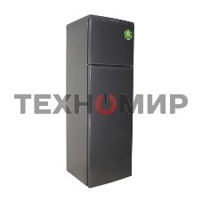 Холодильник DON R-236 G графит зеркальный двухкамерный 250/70л морозилка сверху