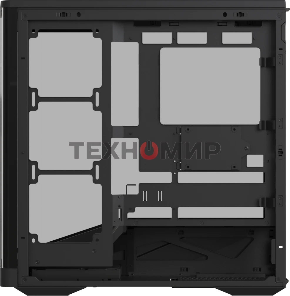 Компьютерный корпус Formula V Line Crystal U9 PA Black, ATX, TYPE-C*1, USB3.0*2, Curved Glass, SIDE 3x PERFORMANCE ARGB, REAR 1x PERFORMANCE ARGB