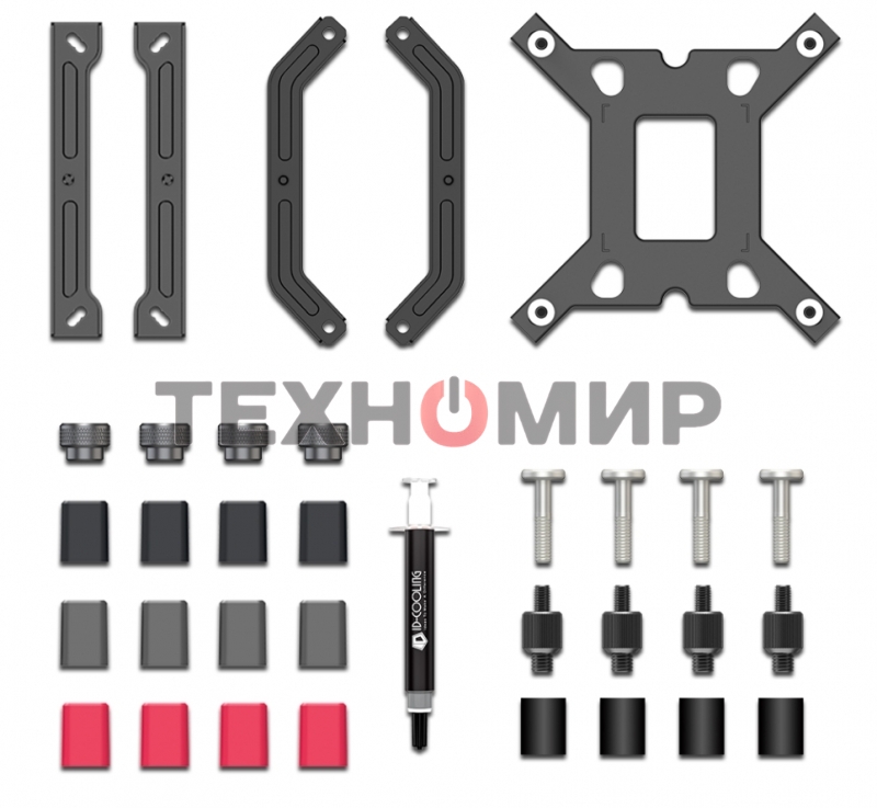 Кулер для процессора ID-COOLING FROZN A610 черный 120мм алюминий/медь 2000rpm 30db 4-pin 250W 155мм