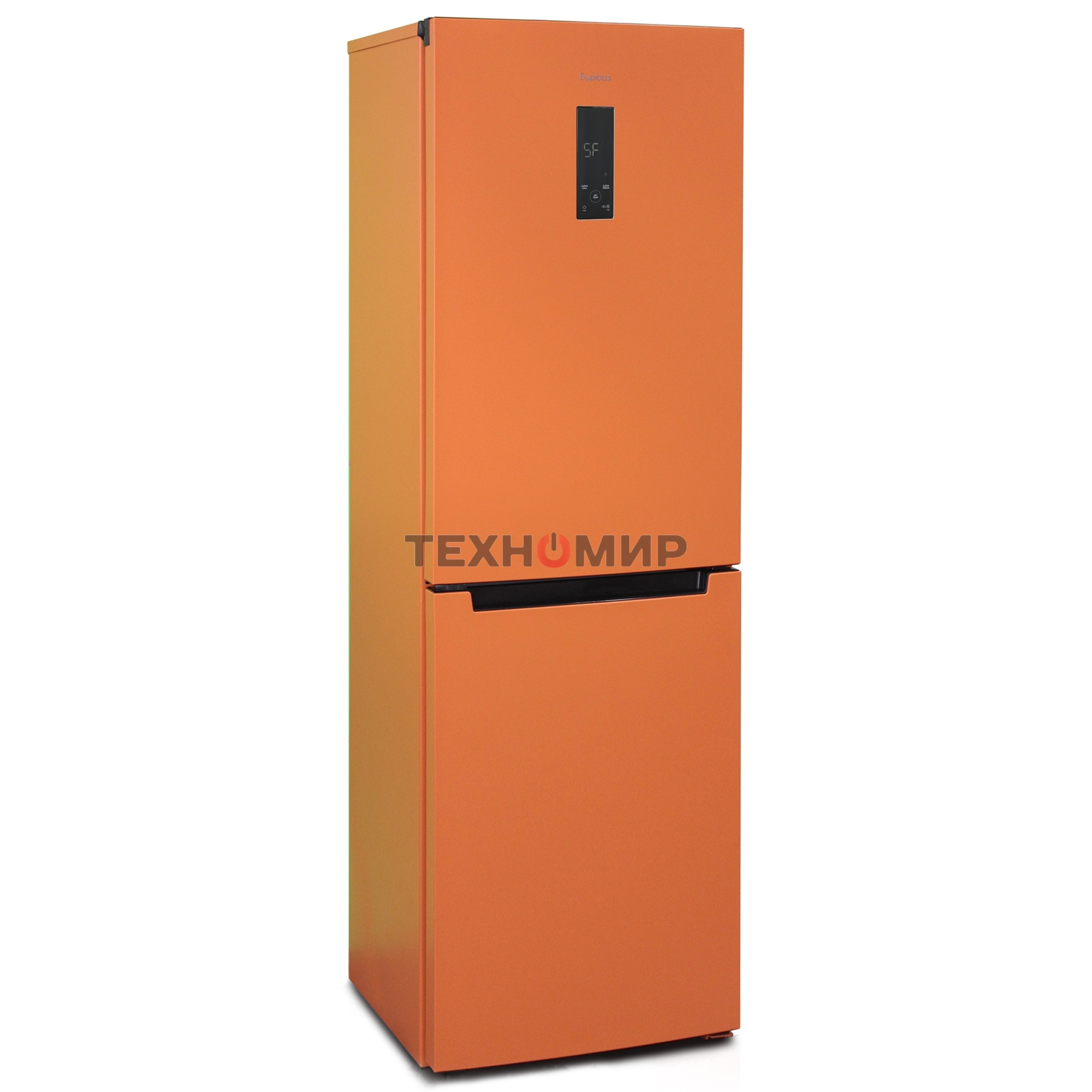 Холодильник Бирюса Б-T940NF оранжевый двухкамерный 210/130 л морозилка снизу, No Frost
