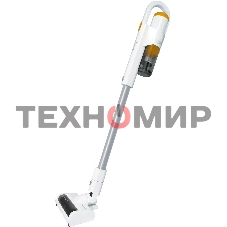 Пылесос вертикальный Coolfort CF-3001 белый, питание от аккумулятора, 150 Вт, уборка сухая, пылесборник 0.5 л, работа от АКБ max 30 мин.