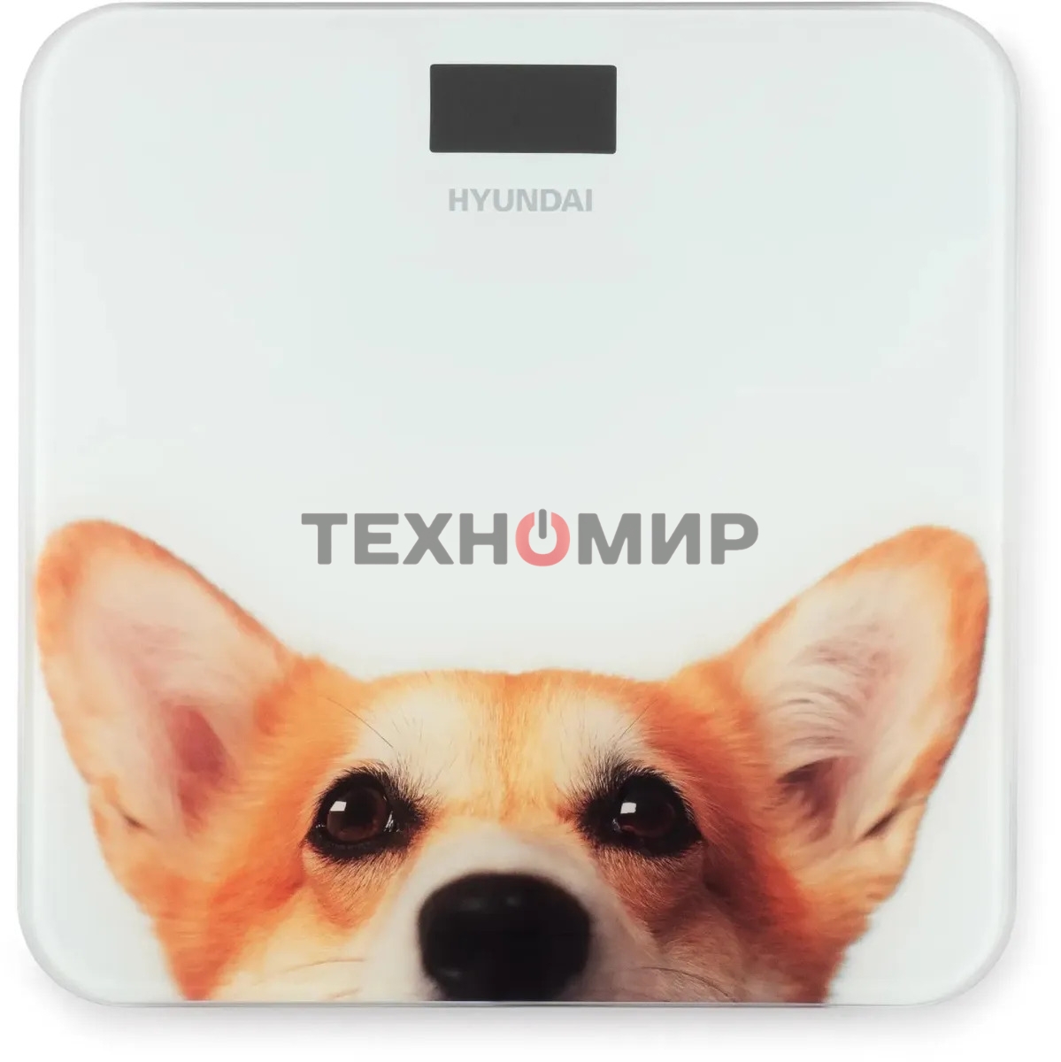 Весы напольные электронные Hyundai H-BS03671 макс.180кг белый