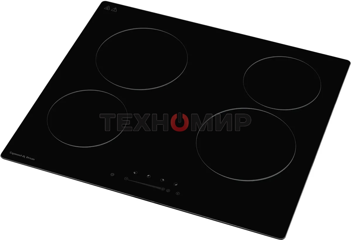 Электрическая варочная панель Zigmund & Shtain CN 42.6 B Hi-Light, независимая, черный