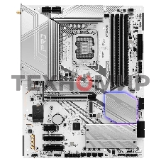 Материнская плата ASRock Z890 Pro RS WiFi белый, LGA 1851, Intel Z890, 4xDDR5, 4xSATA, 4xM.2, 1xPCIe 5.0 x16, 2xPCIe 4.0 x16, 1xPCIe x1, 2xUSB-C Thunderbolt 4, 4xUSB-A 3.2 Gen 1, 1xUSB-A 3.2 Gen 2, 1xHDMI, 1xDP, 1x2.5Gb LAN, 5x3.5 мм, 7.1, ATX