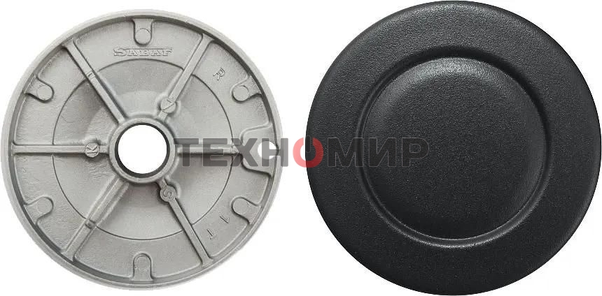 Газовая варочная панель Maunfeld EGHG.32.1CB/G, 2 конфорки, закаленное стекло, черный