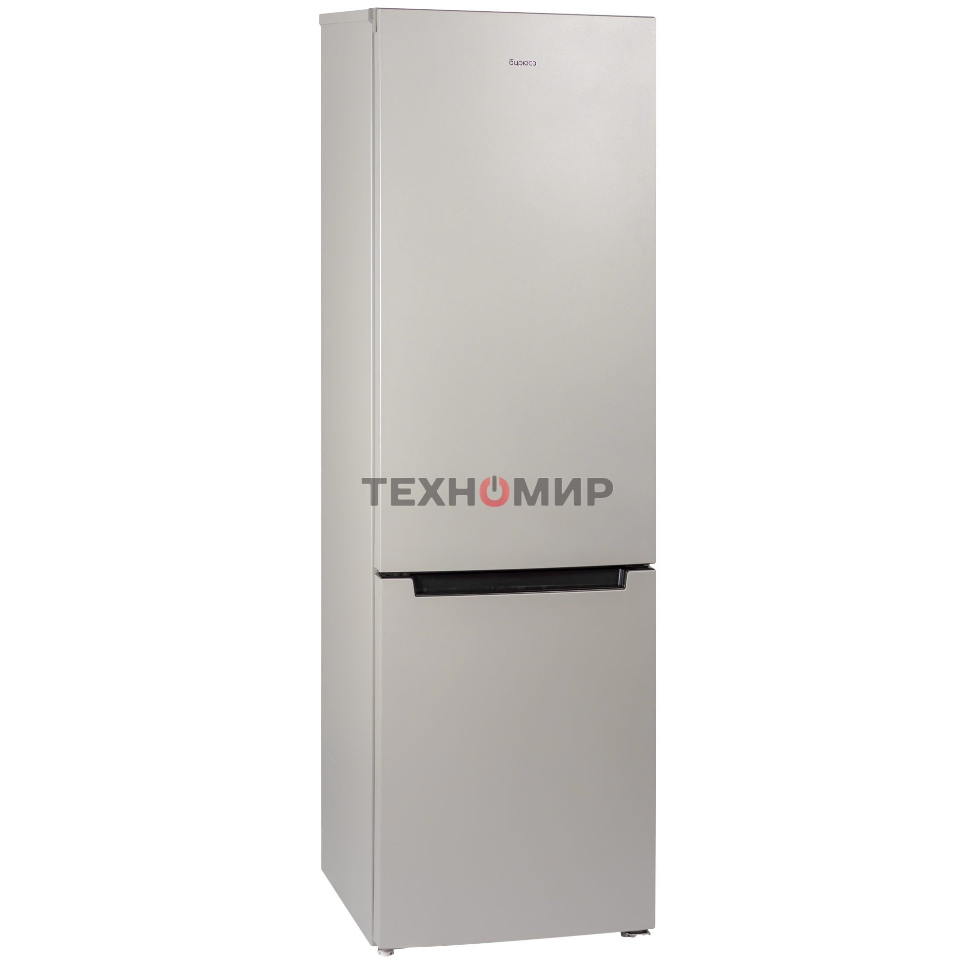 Холодильник Бирюса M6130 металлик двухкамерный 245/100л морозилка снизу