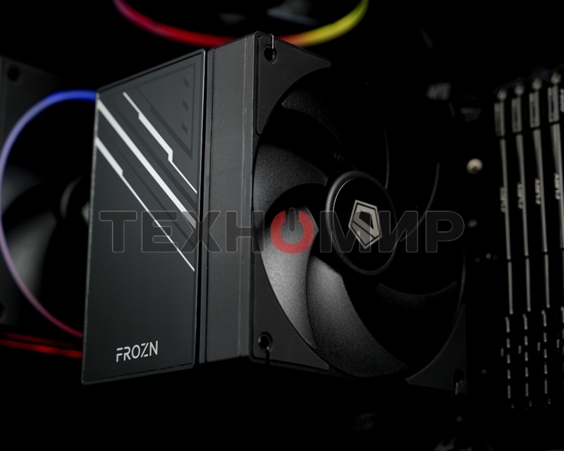 Кулер для процессора ID-COOLING FROZN A610 черный 120мм алюминий/медь 2000rpm 30db 4-pin 250W 155мм