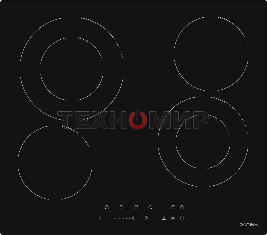 Варочная панель Darina 6Р Е 327 B черный