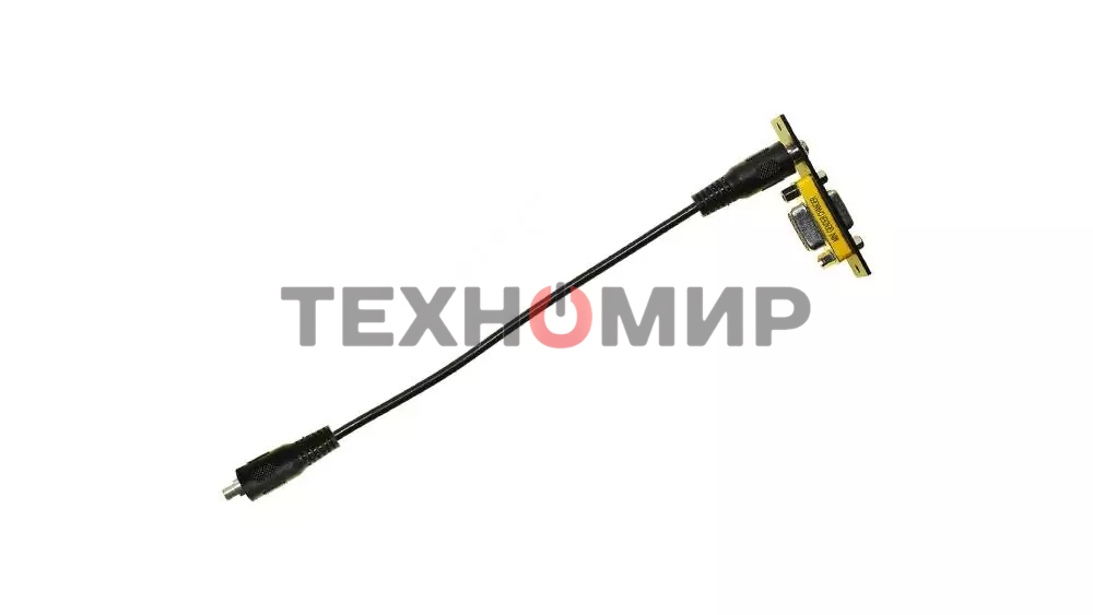 Модуль-переходник WRTS-VGAAUD Wize VGA и аудио 3,5 мм для врезного лючка в стол