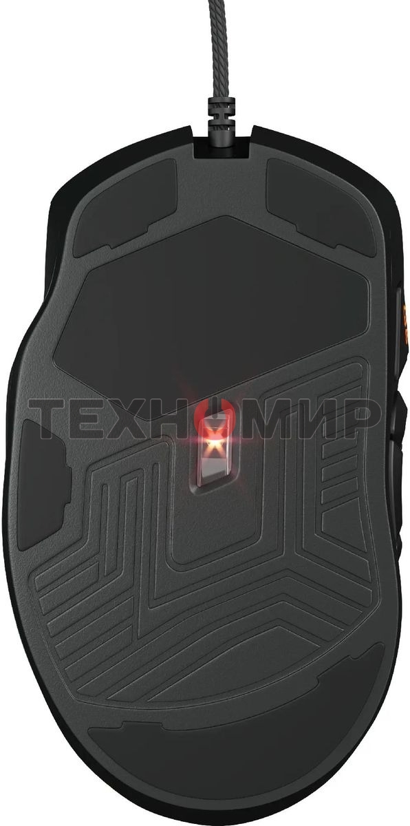 Мышь проводная GMNG XM003 черный, 32000 dpi, USB, кнопки - 10