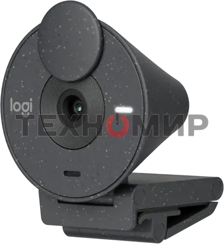 Веб-камера Logitech Brio 300 1920x1080, 30 кадр/с, USB Type-C, микрофон (шумоподавление), автоматическая фокусировка, автоосвещение, универсальное крепление
