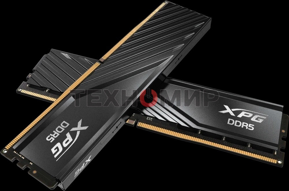 Оперативная память XPG Lancer Blade Black, DDR5, 32GB (2x16GB), 6000MHz, CL34, DIMM, с радиатором, черный