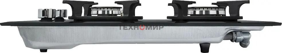 Газовая варочная панель Maunfeld EGHG.32.1CB/G, 2 конфорки, закаленное стекло, черный