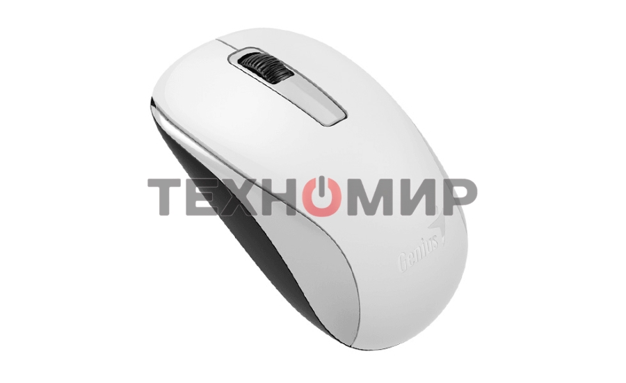 Мышь беспроводная Genius NX-7005 белый, 1200 dpi, радиоканал, USB, кнопки - 3