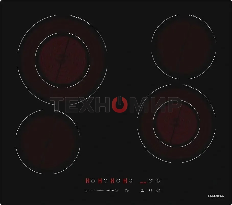 Варочная панель Darina 6Р Е 327 B черный