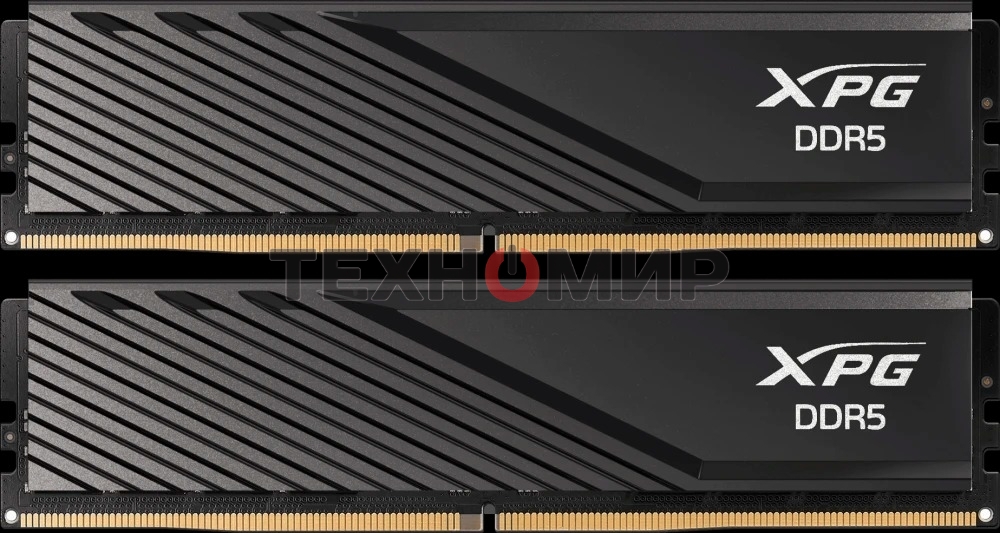 Оперативная память XPG Lancer Blade Black, DDR5, 32GB (2x16GB), 6000MHz, CL34, DIMM, с радиатором, черный