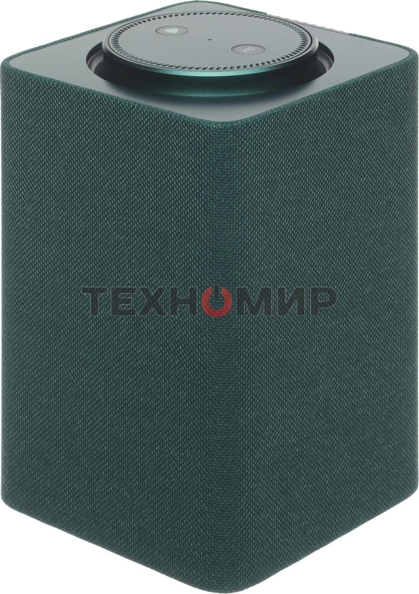 Умная колонка Яндекс Станция Макс, Zigbee, 65Вт, с голосовым ассистентом Алиса на YaGPT, зеленый (YNDX-00053Z)