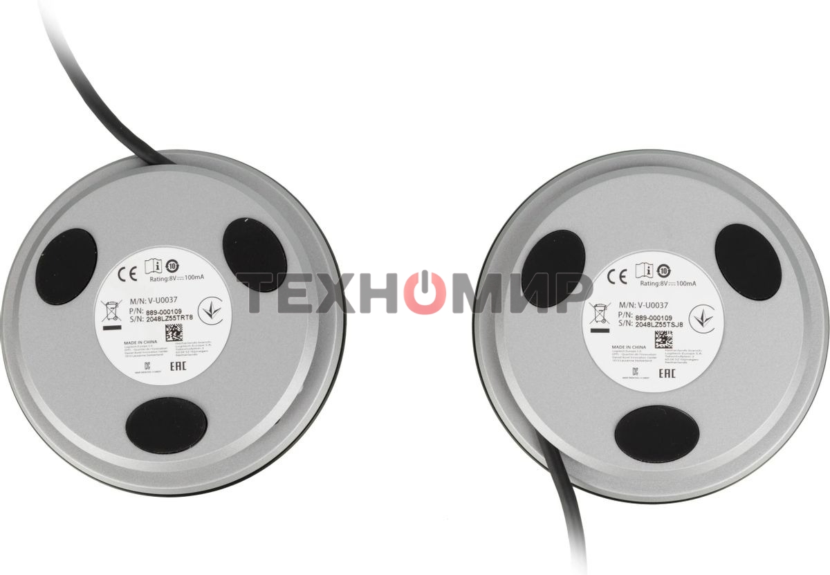 Микрофоны выносные проводные 2 шт. (989-000171) для Logitech ConferenceCam Group 