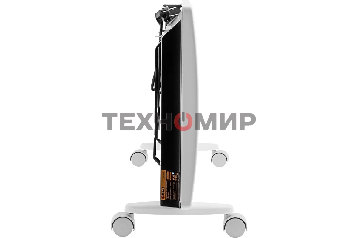 Конвектор электрический гибридный Denzel HybridX-2000 белый, 2000 Вт, 30 м2, термостат, дисплей