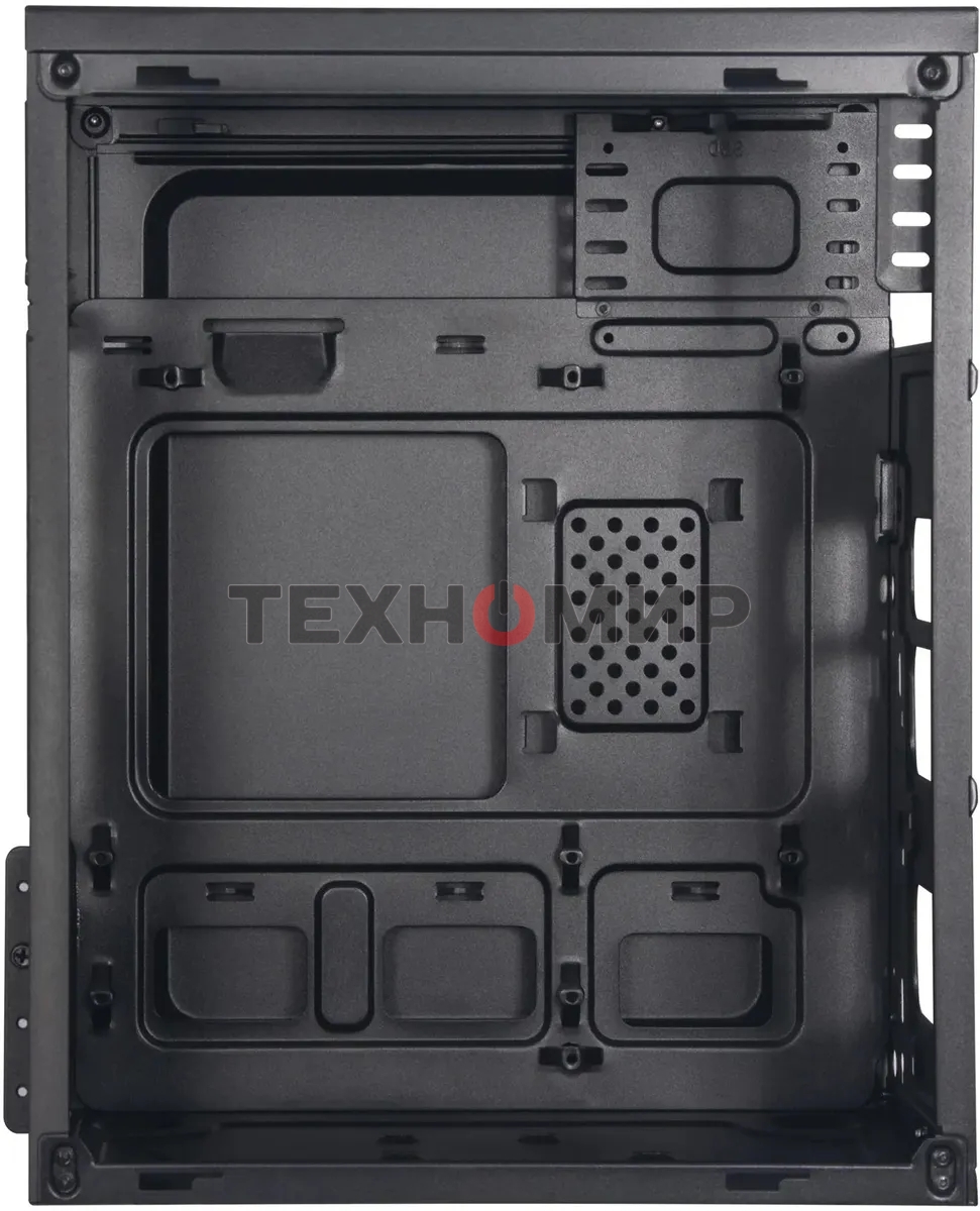 Компьютерный корпус Digma DCC-MN302 черный без БП mATX 1x80мм 2x120мм 1xUSB2.0 1xUSB3.0 audio