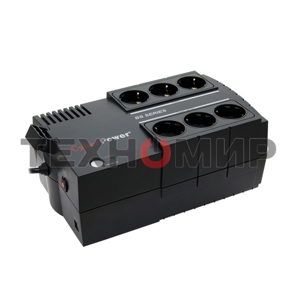 Источник бесперебойного питания CyberPower BS850E черный 850VA