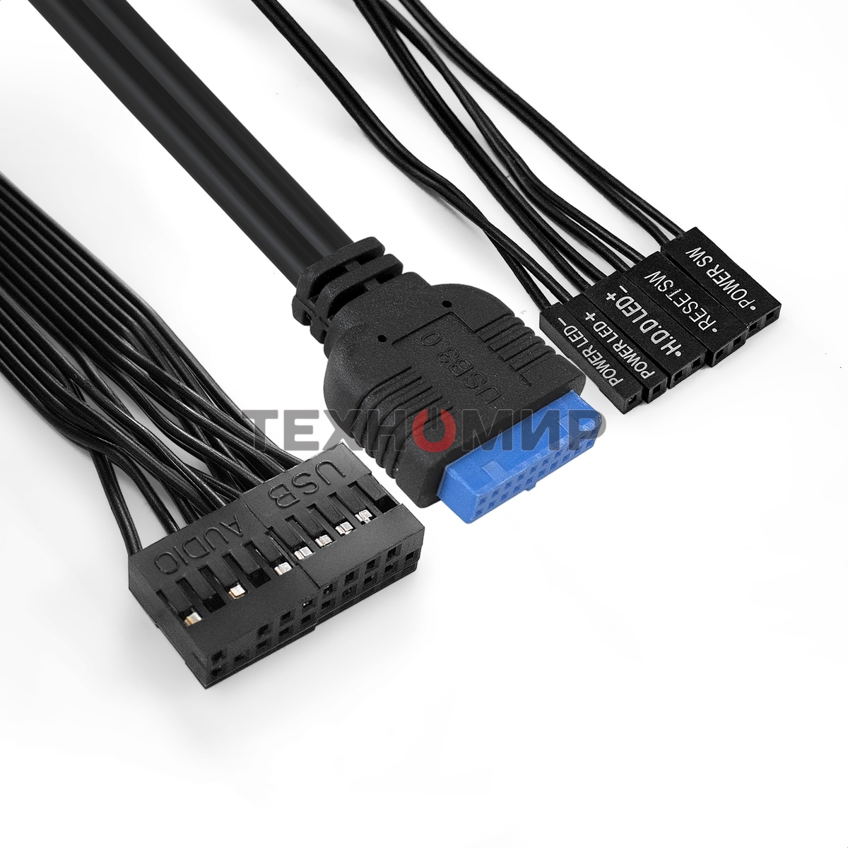 Компьютерный корпус Minitower ExeGate EX284033RUS BA-204U-350W-8 (mATX, БП AA350 с вент. 8см, 2хUSB+2хUSB 3.0, аудио, черный)