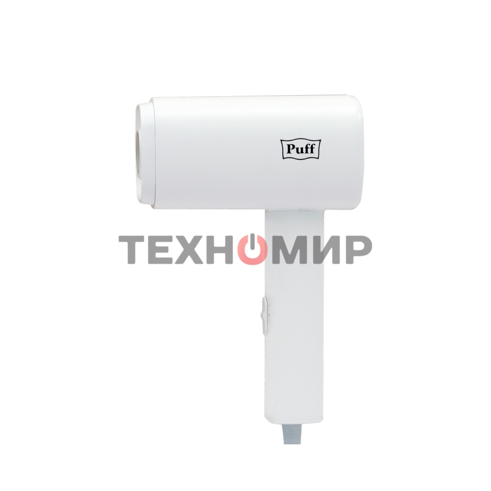 Фен для волос Puff 1602, белый, 1,6 кВт