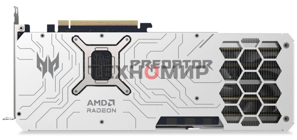 Видеокарта Acer RX9070XT PREDATOR BIFROST WHITE OC 16Gb GDDR6 256bit 3xDP HDMI 3FAN RTL