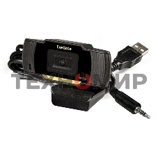 Веб-камера ExeGate GoldenEye C270 HD 1280x720, 30 кадр/с, USB Type-A, микрофон (шумоподавление), универсальное крепление