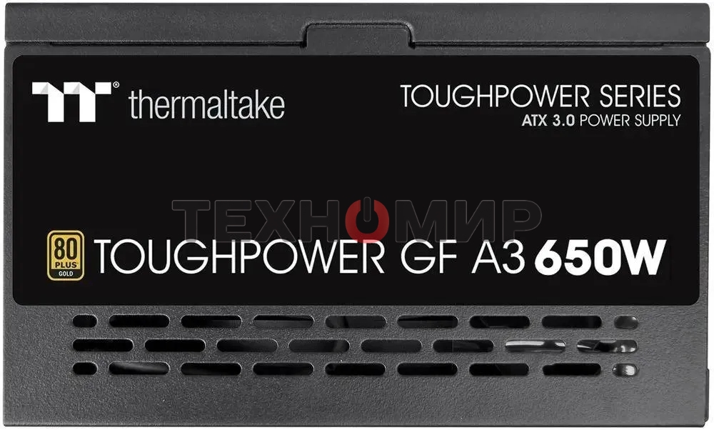 Блок питания Thermaltake Toughpower GF A3 (PS-TPD-0650FNFAGE-H), 650Вт, 80 PLUS Gold, 120мм, модульный, черный