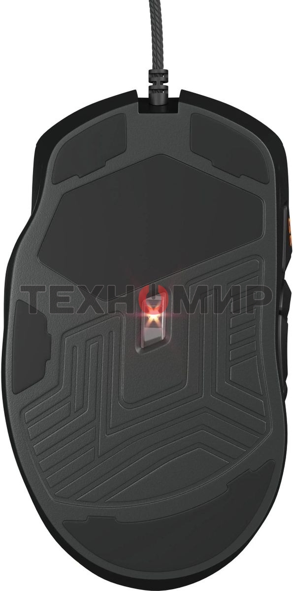 Мышь проводная GMNG XM003 черный, 32000 dpi, USB, кнопки - 10