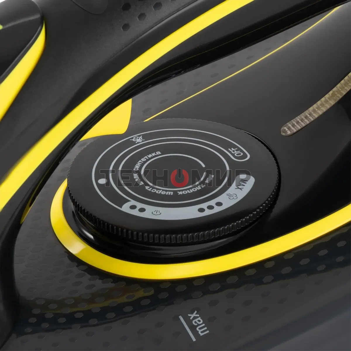 Утюг Hyundai H-SI01560 3200 Вт черный/желтый