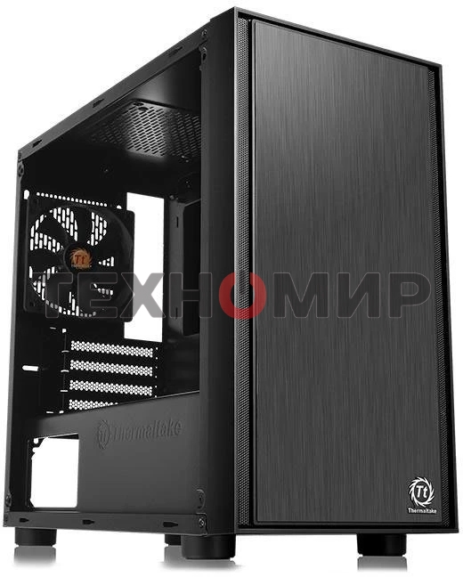 Компьютерный корпус Thermaltake Versa H17 черный без БП mATX 1xUSB 2.0 1xUSB 3.0 audio bott PSU
