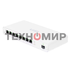 Маршрутизатор Ubiquiti UISP Router 2 ядра (880 МГц), 8х 1G RJ45, 1х SFP, раздача PoE 110 Вт