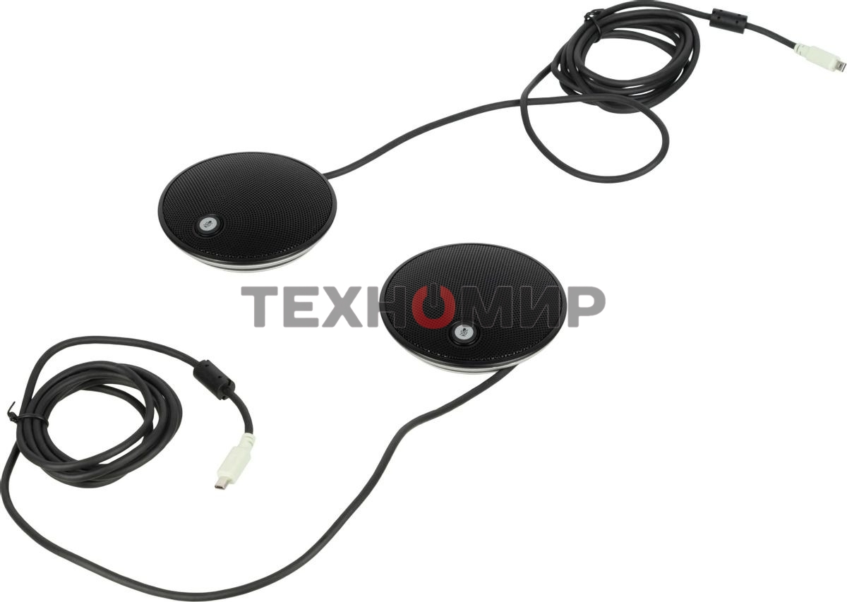 Микрофоны выносные проводные 2 шт. (989-000171) для Logitech ConferenceCam Group 