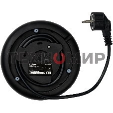 Чайник электрический Hyundai HYK-S4804 1.7 л, 2200 Вт, серый/черный корпус: металл